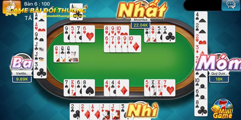 Chi tiết luật đền bài trong game Phỏm